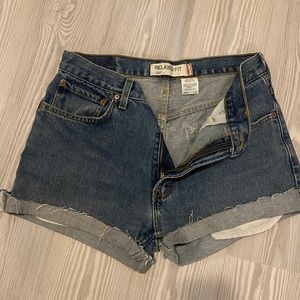 distressed vintage levis shorts